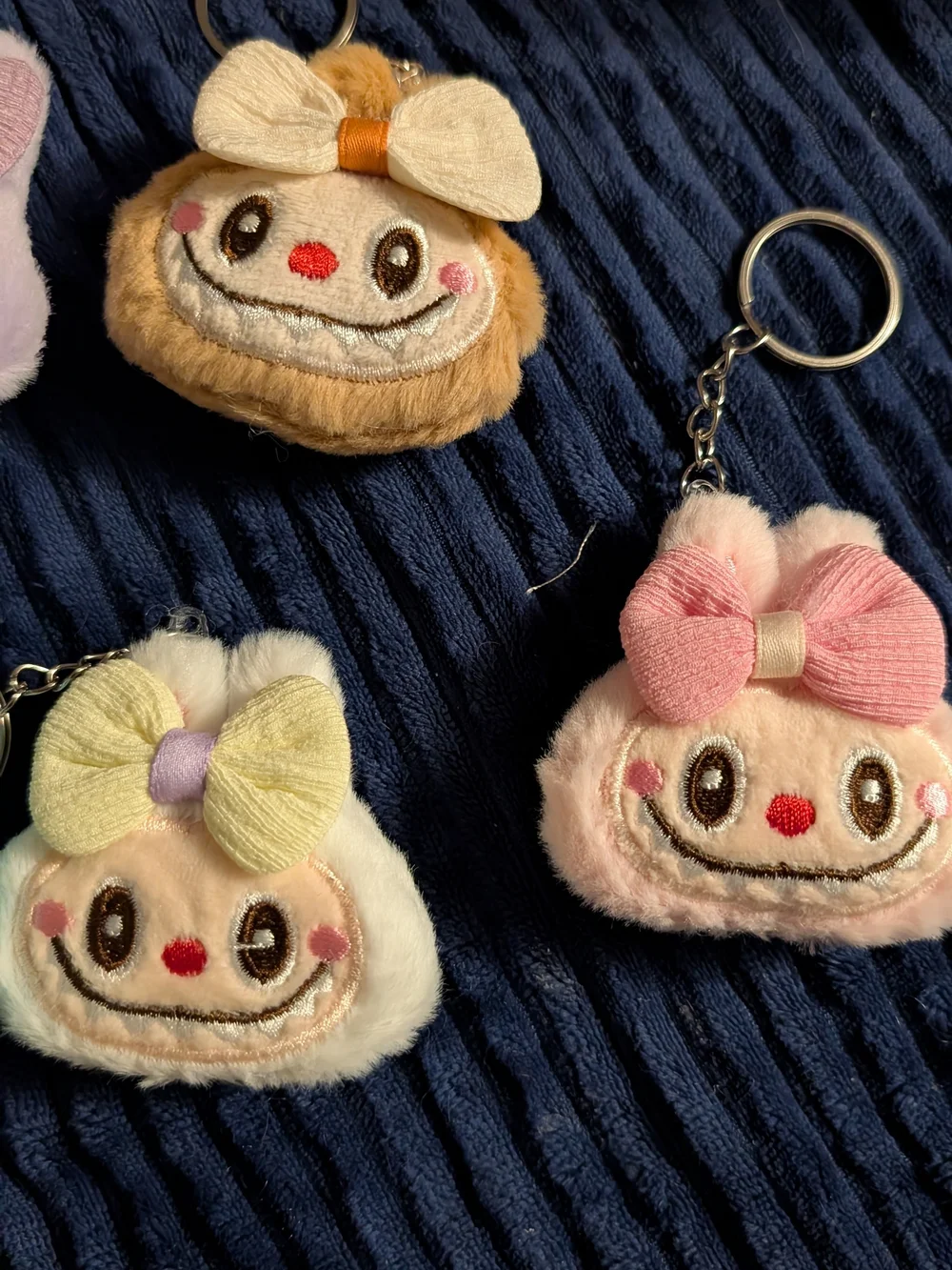5 Labubu Keychains Set